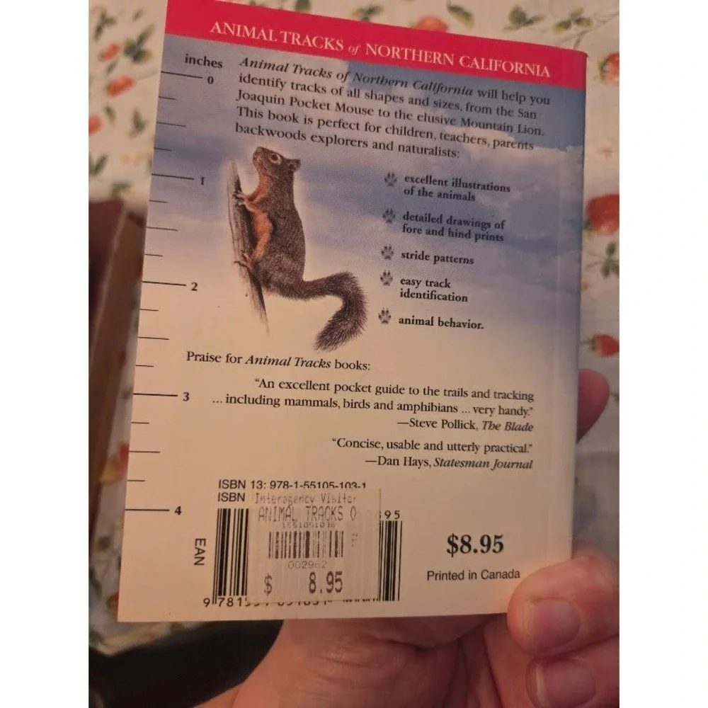 California Nature Guide Lot Mammals of California & Animal Tracks NorCal Books